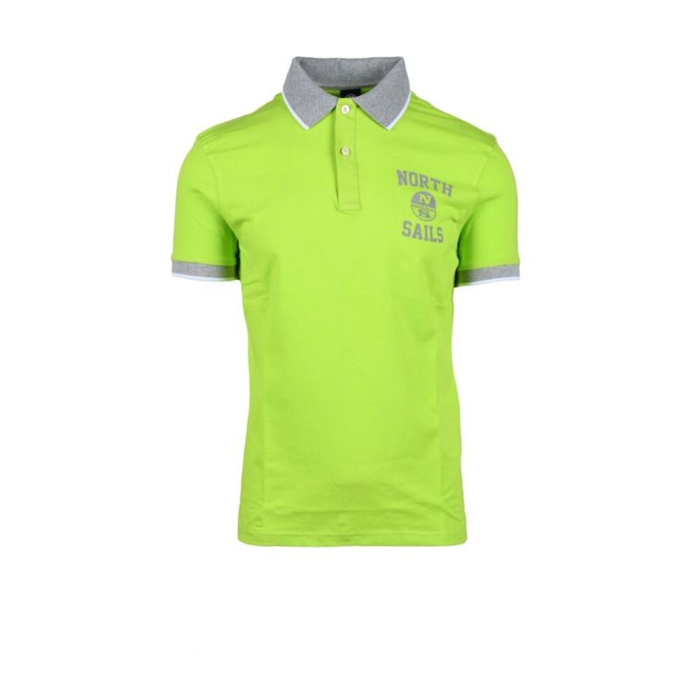 North Sails Green Cotton Polo Men's Shirt